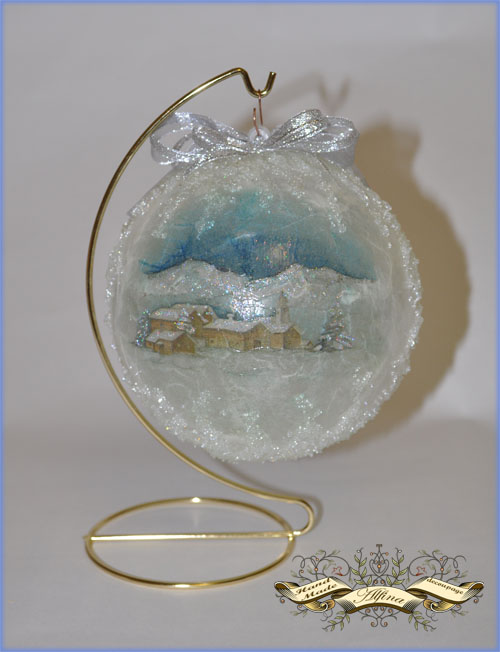 Большие интерьерные новогодние шары.