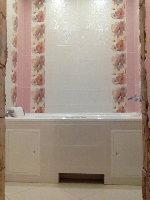 Ремонт в ванной и туалете подходит к концу )))