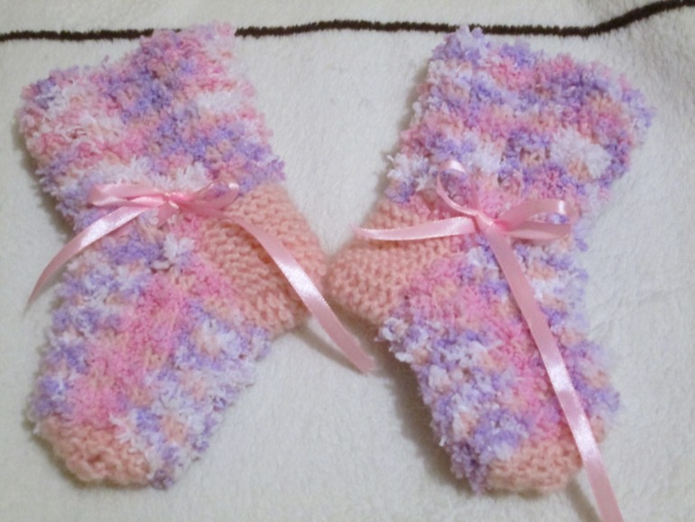 Вот такие нежные носочки в подарок одной ББ-шечке