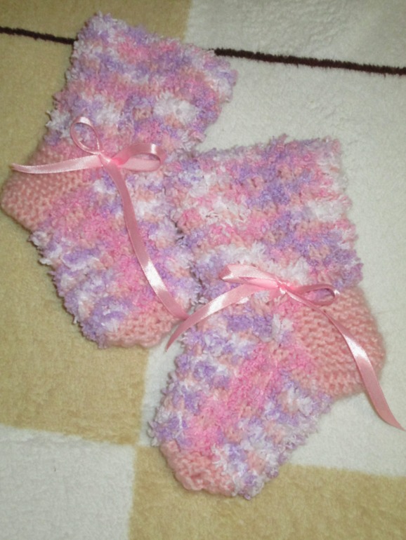 Вот такие нежные носочки в подарок одной ББ-шечке