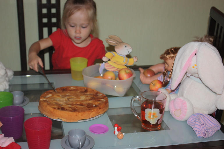 ФМ - Готовим вместе с детьми (шарлотку).