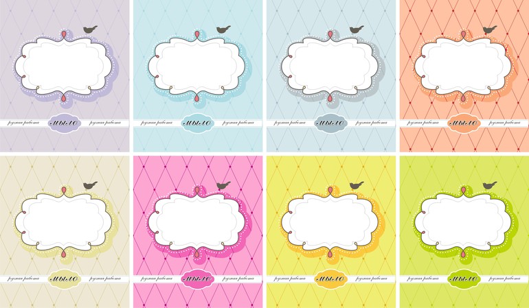 Бирочки, этикеточки для наших шедевров