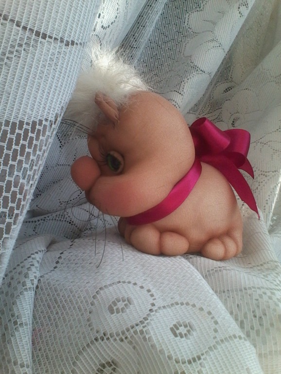 Поколдовала с капроном)))