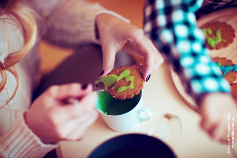 Предновогодняя семейная фотосессия