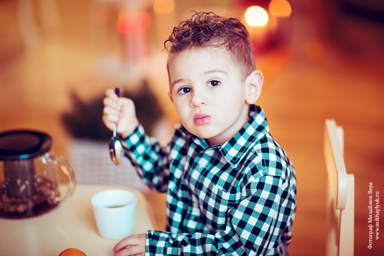 Предновогодняя семейная фотосессия