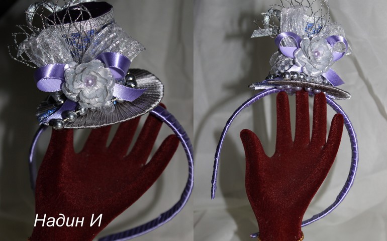 Ободок-шляпка!!!