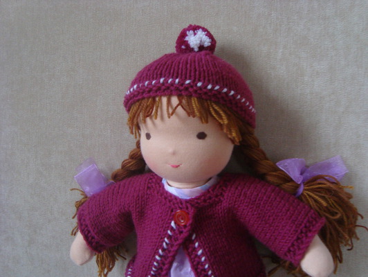 Куколка с гардеробом