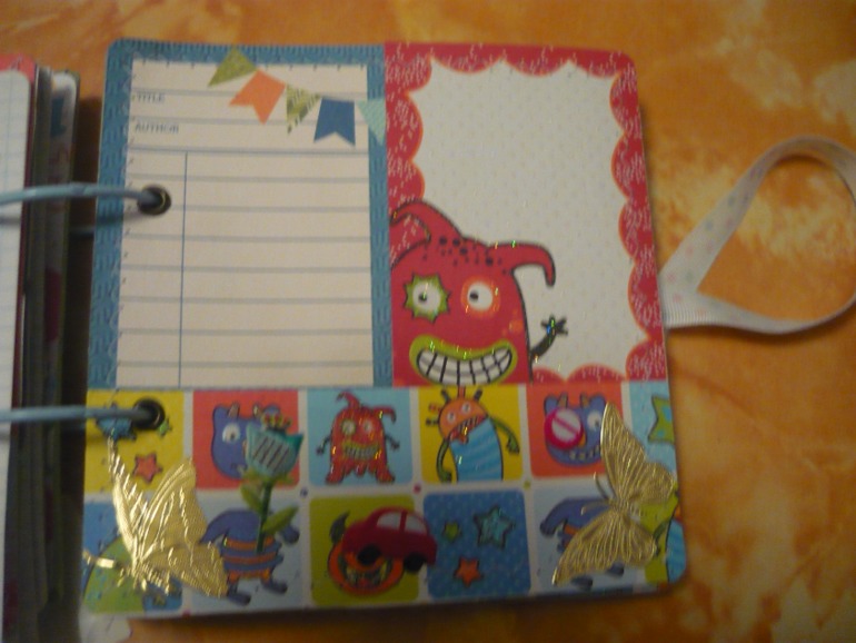 Мини альбомчик , сделанный с племяшем)