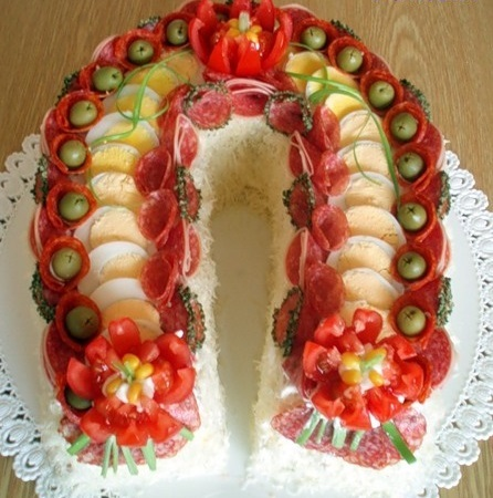 Идеи для дизайна новогодних блюд