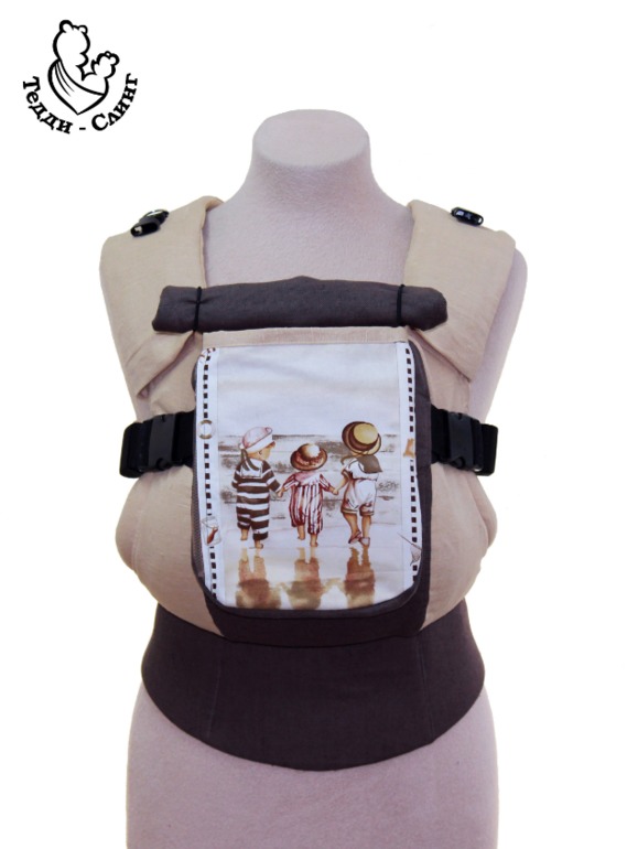 Удобные и красивые эргономичные рюкзаки от ТеддиСлинг в Санкт Петербурге.