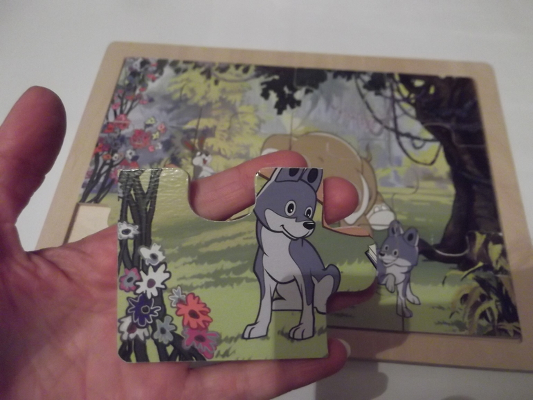 Мои любимые пазлы и вкладыши