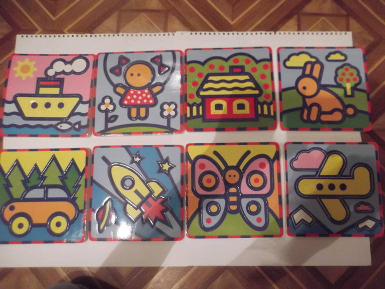 Мои любимые пазлы и вкладыши