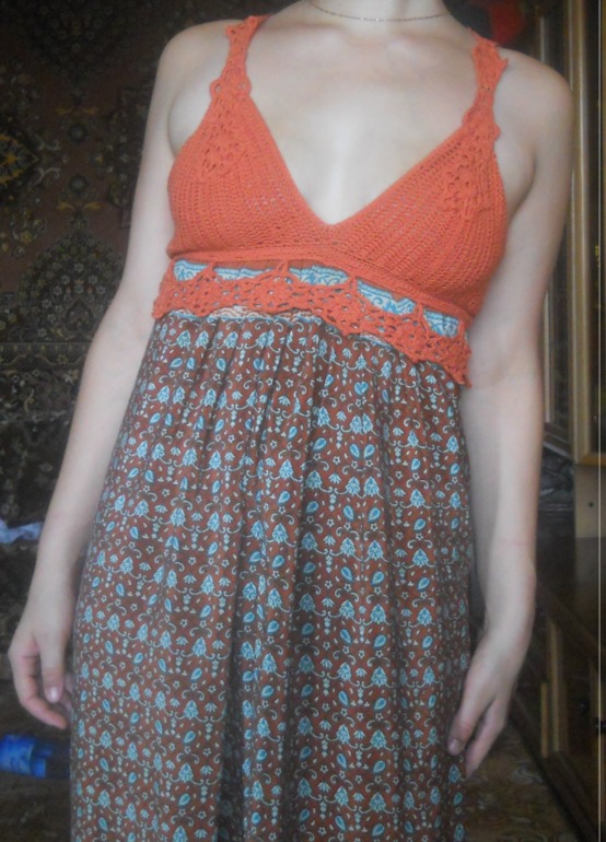 ЛЕТНИЙ САРАФАН (ткань+крючок)