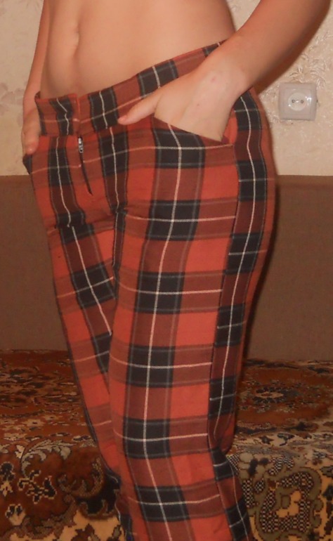 Штаны в клеточку
