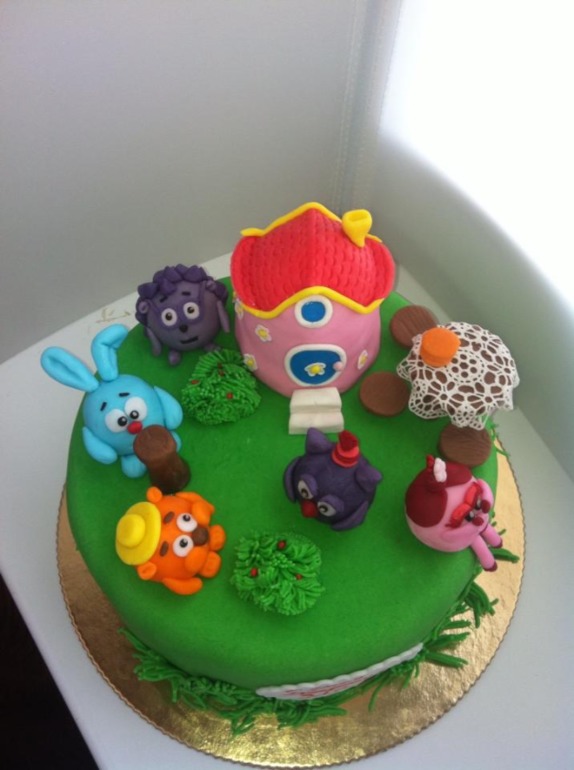 Смешарики мои первые :)