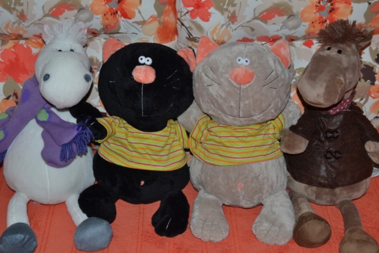 Хвастики мягкими игрушками