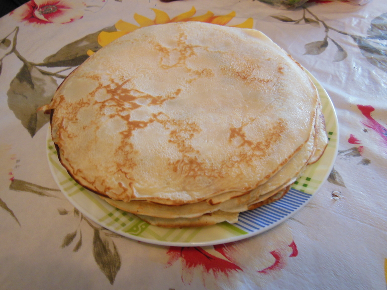 Сегодня блинчики