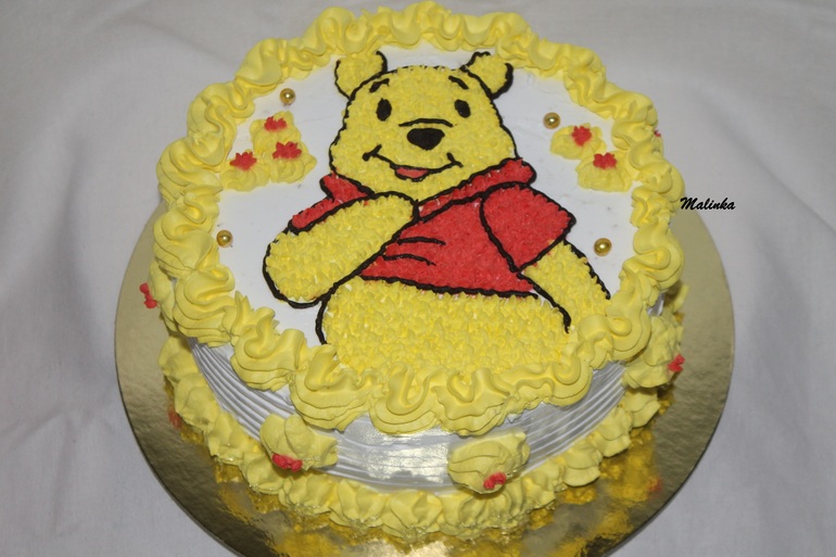 Кремовый тортик