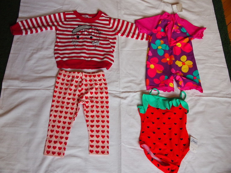 Пакет Одежды для Девочки 80 - 86 см Всё в Идеале!!! ( Mothercare, Next,CoolCluuB, Levis )