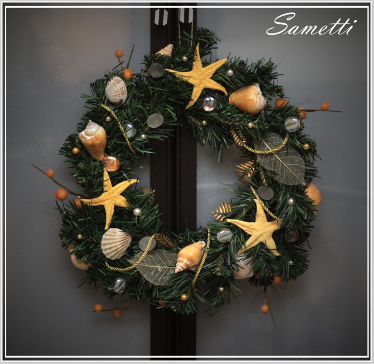 Новогодние еловые венки