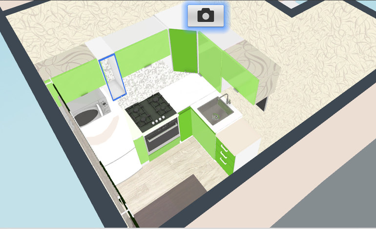 Расположение кухни. Помогите