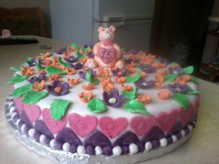 На 15-летие племянницы