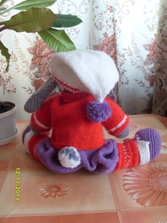 А вот и друг для моего ведмедя "Жорика"