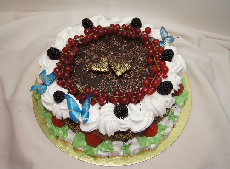 Шоколад и ягоды