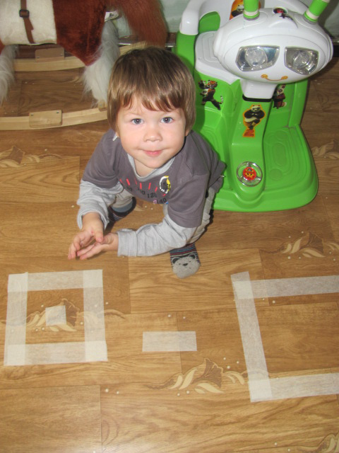 Наша первая ТН. Геометрические фигуры.