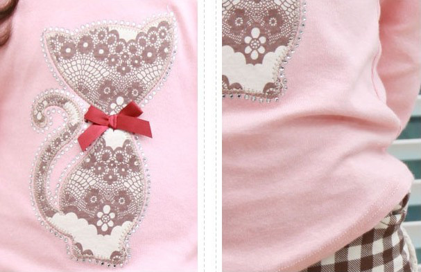 Кофта Кошечка - розовая 200 руб