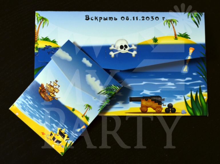 Оформление в стиле Little Pirate