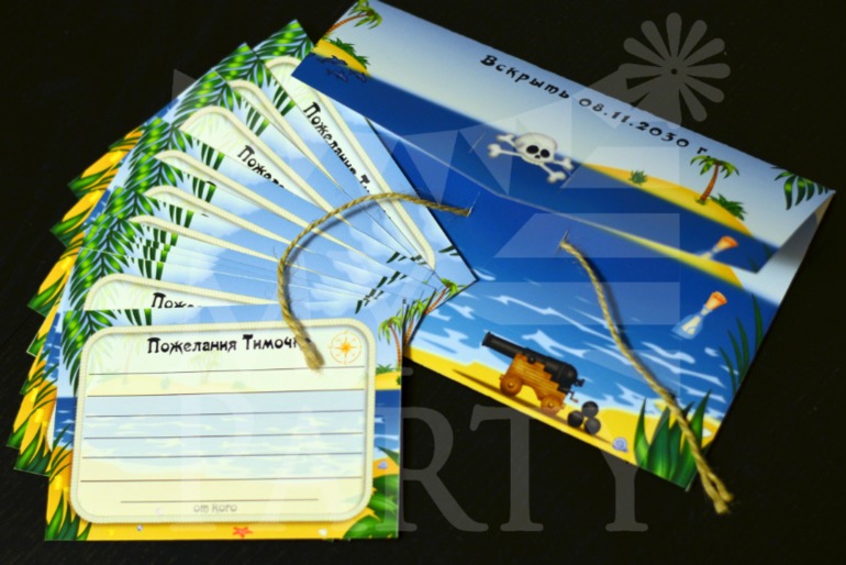 Оформление в стиле Little Pirate