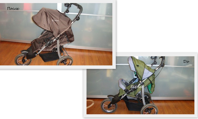 Новая жизнь прогулочной коляске Kiddy.