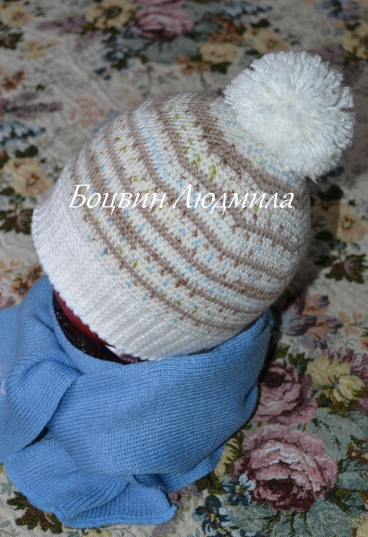 Шапочка для мальчика 3