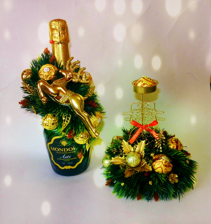 Елчка и набор на новогодний стол)