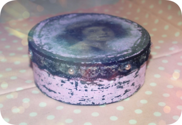 Винтажная коробка