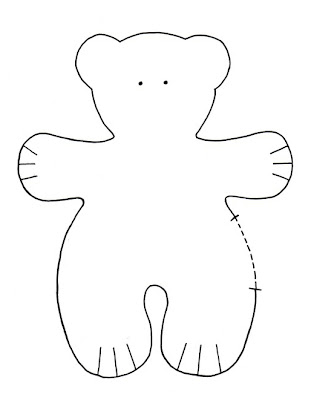 Текстильный мишка