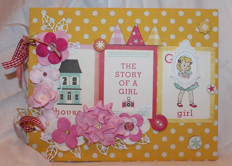 Альбом для девочки 20х25 см