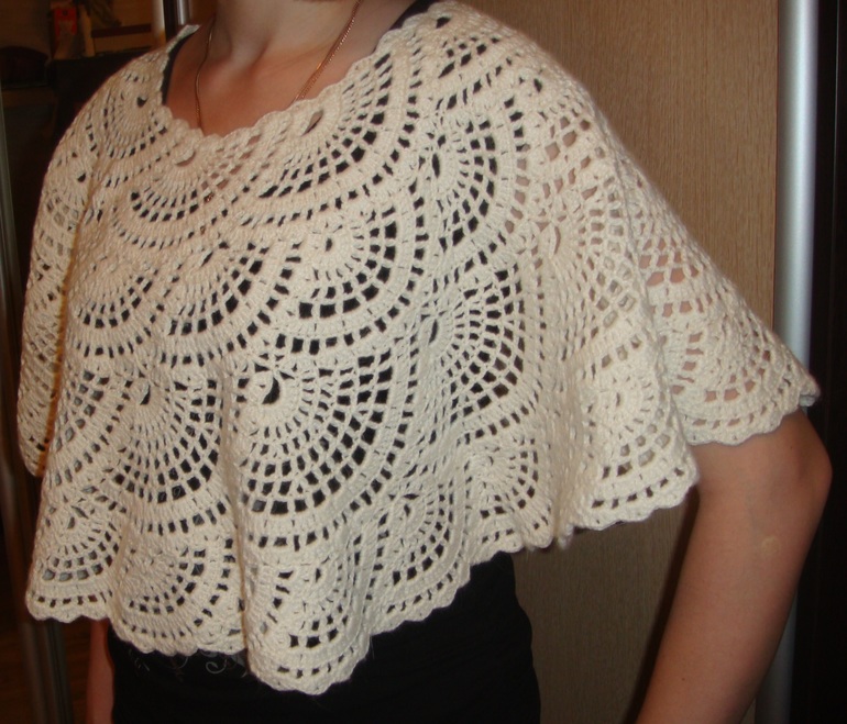 Пончо-накидка (закончила)