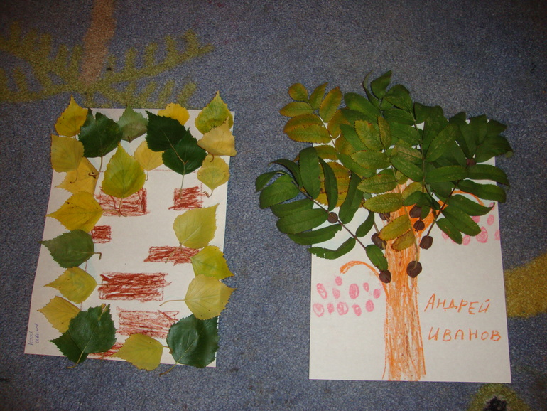 Поделка из природных материалов