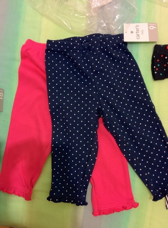 Наша посылочка с вещичками... Много красоты!