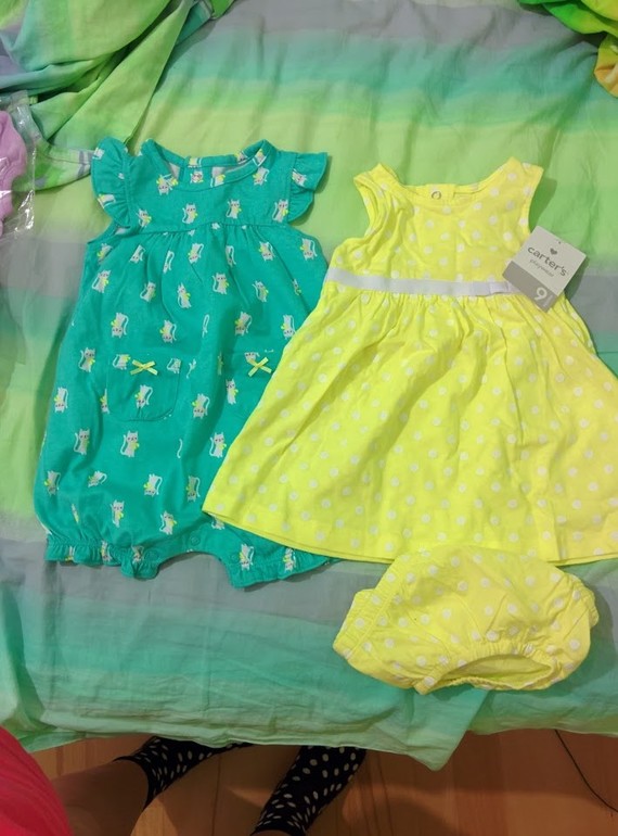 Наша посылочка с вещичками... Много красоты!