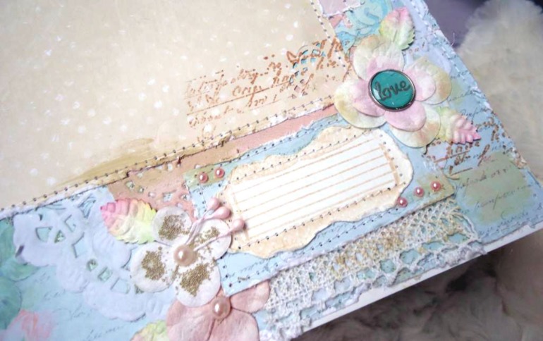 Альбом в стиле шебби по СП !