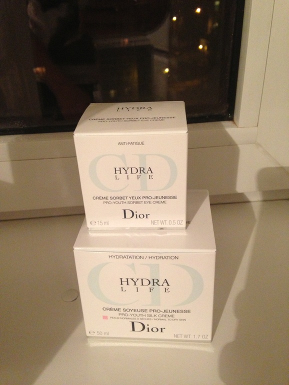 Крем для лица и глаз Диор