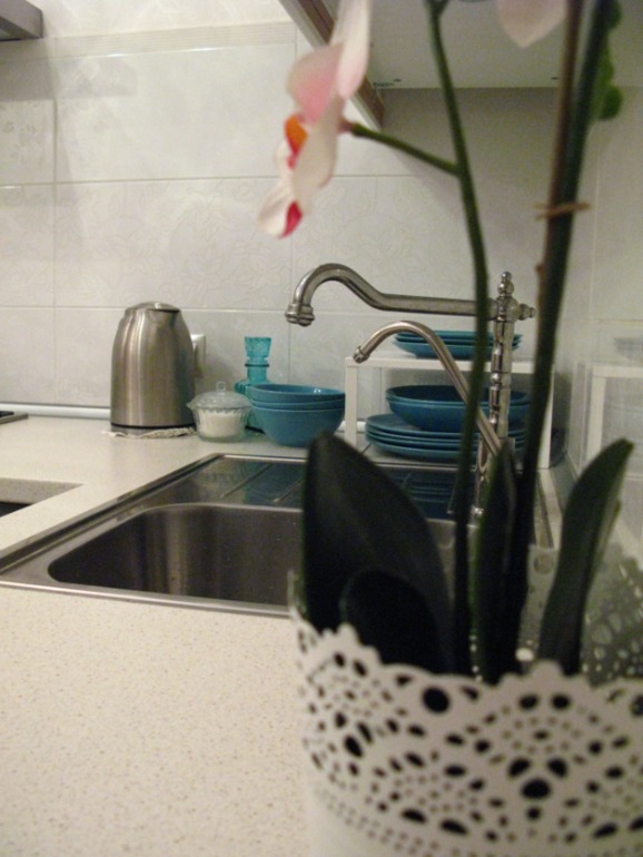 Ну и наша кухня: добро пожаловать)