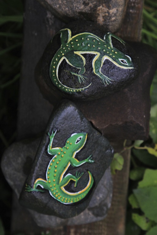 Расписные камушки