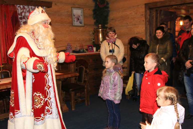 Усадьба Деда Мороза в Москве.