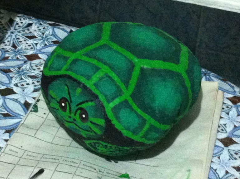 Расписные камушки