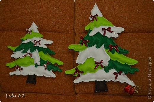 Выкройка елочки