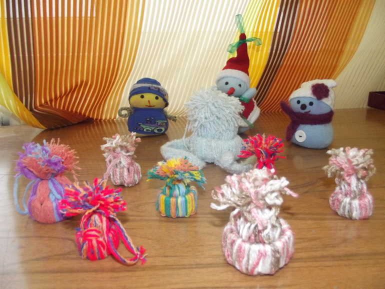 Ну и мы со снеговиками!